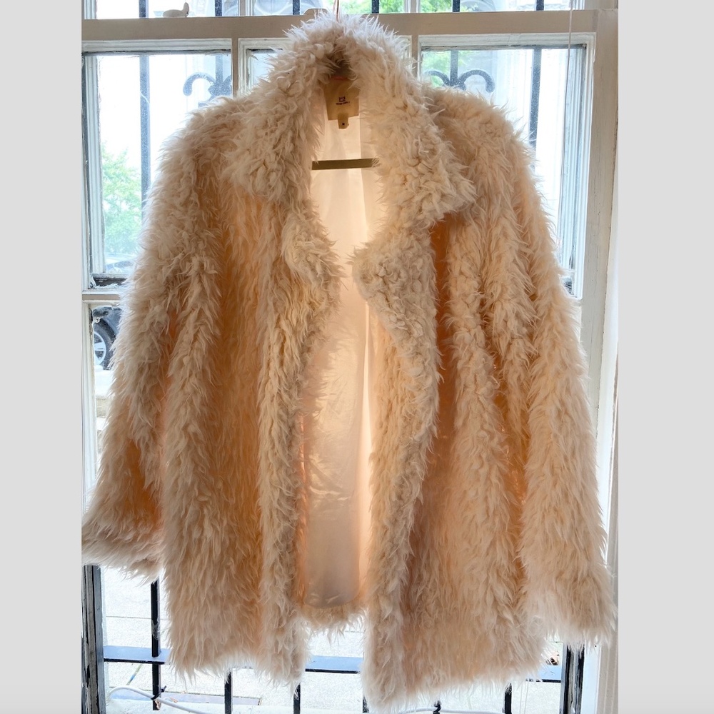 Open Front Sheep Jacket